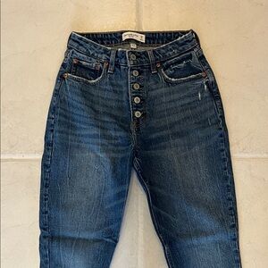 Abercrombie & Fitch High Rise Skinny Jeans